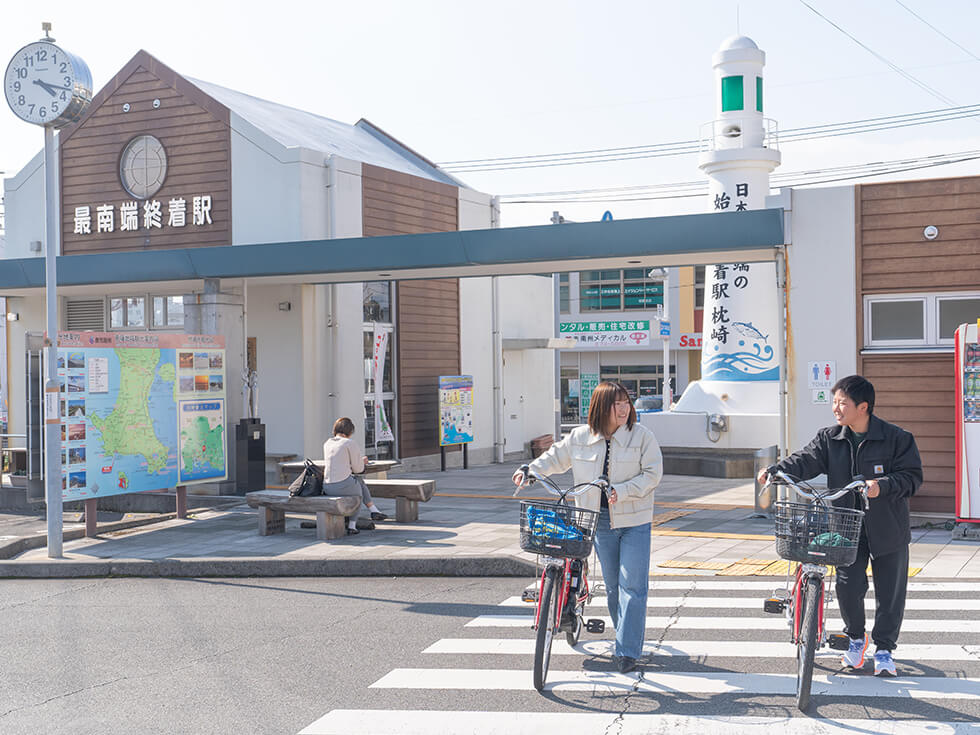 潮風に包まれ、枕崎の味を楽しむ～枕崎一日サイクリング旅
